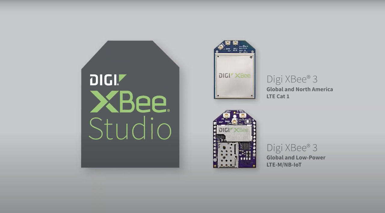 Premiers pas avec Digi XBee Studio