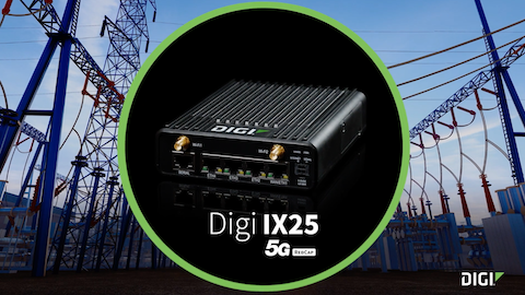 Digi IX25 5G RedCap : connectivité industrielle pour les applications en périphérie