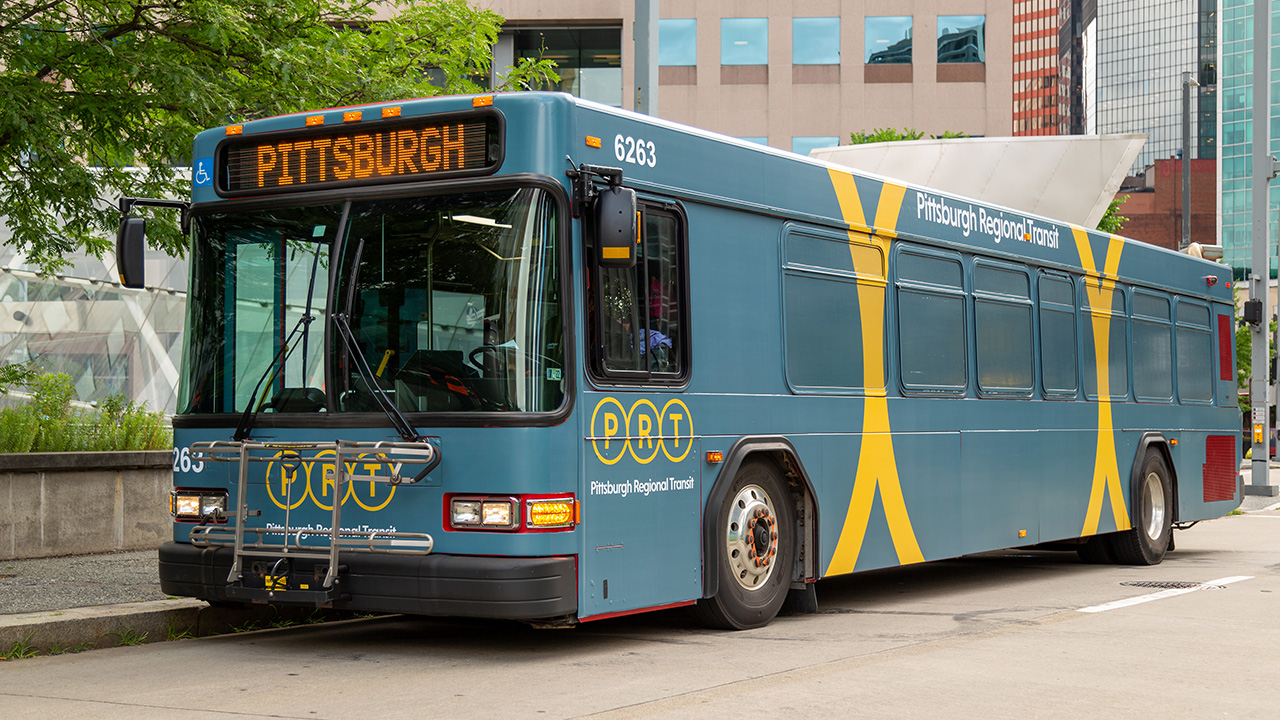 Bus de la compagnie Pittsburgh Regional Transit