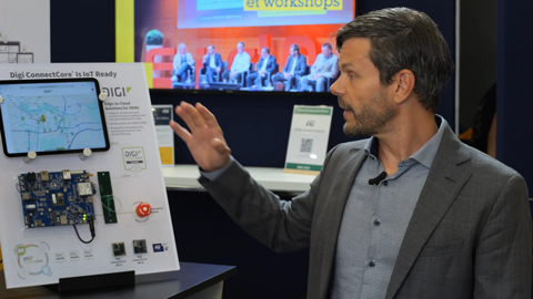 Présentation du Digi IoT Application Framework au salon SIDO Lyon 2025