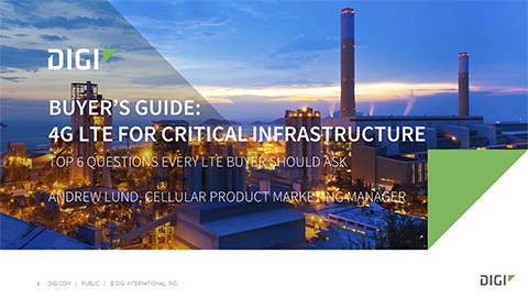 Évaluation de la 4G LTE dans les applications M2M : Les 6 questions à poser avant d'acheter