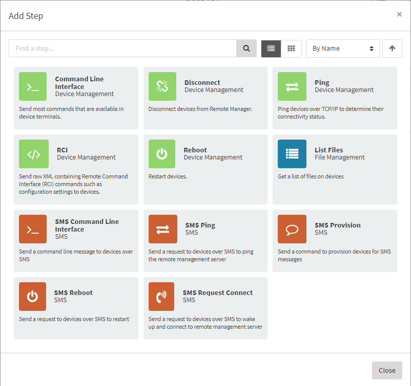 Digi Remote Manager Fonctionnalité d'automatisation