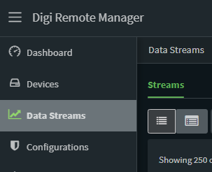 Digi Remote Manager - Flux de données