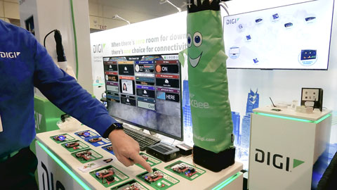 Digi XBee Laboratoire de capteurs à DistribuTECH 2024