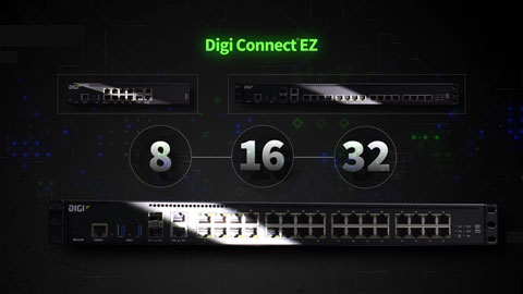 Présentation des serveurs série Digi Connect EZ 8, 16 et 32