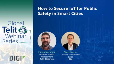 Comment sécuriser IoT pour la sécurité publique dans les villes intelligentes ?
