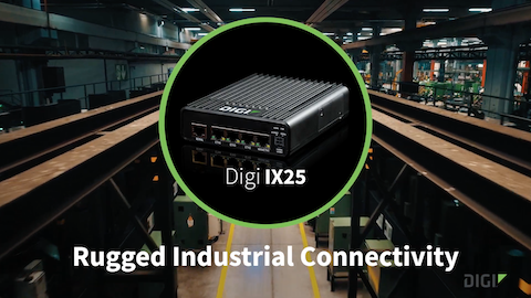 Routeur cellulaire Digi IX25 5G : une connectivité sécurisée pour les réseaux industriels