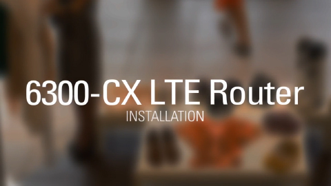 Installation du routeur LTE Digi 6300-CX