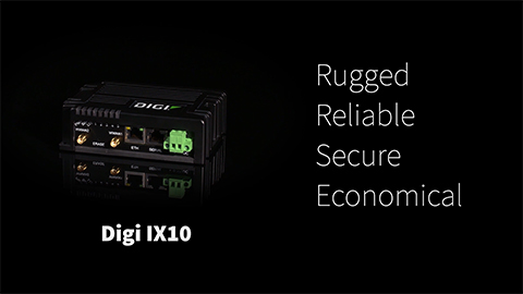 Découvrez le routeur industriel Digi IX10