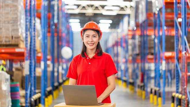 Entrepôt de distribution