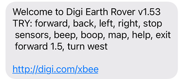 Earth Rover commands