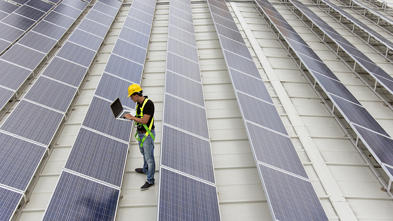 Se connecter à l'internet dans une ferme solaire