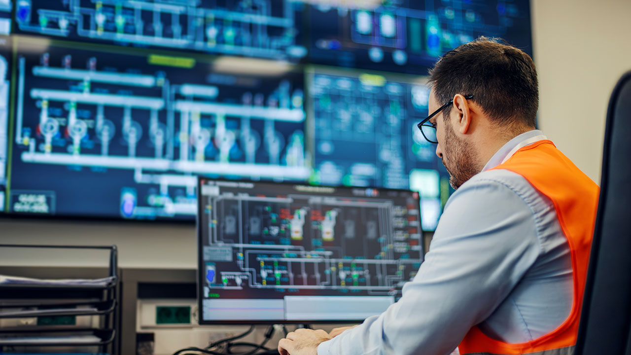 Infrastructure de surveillance des travailleurs industriels