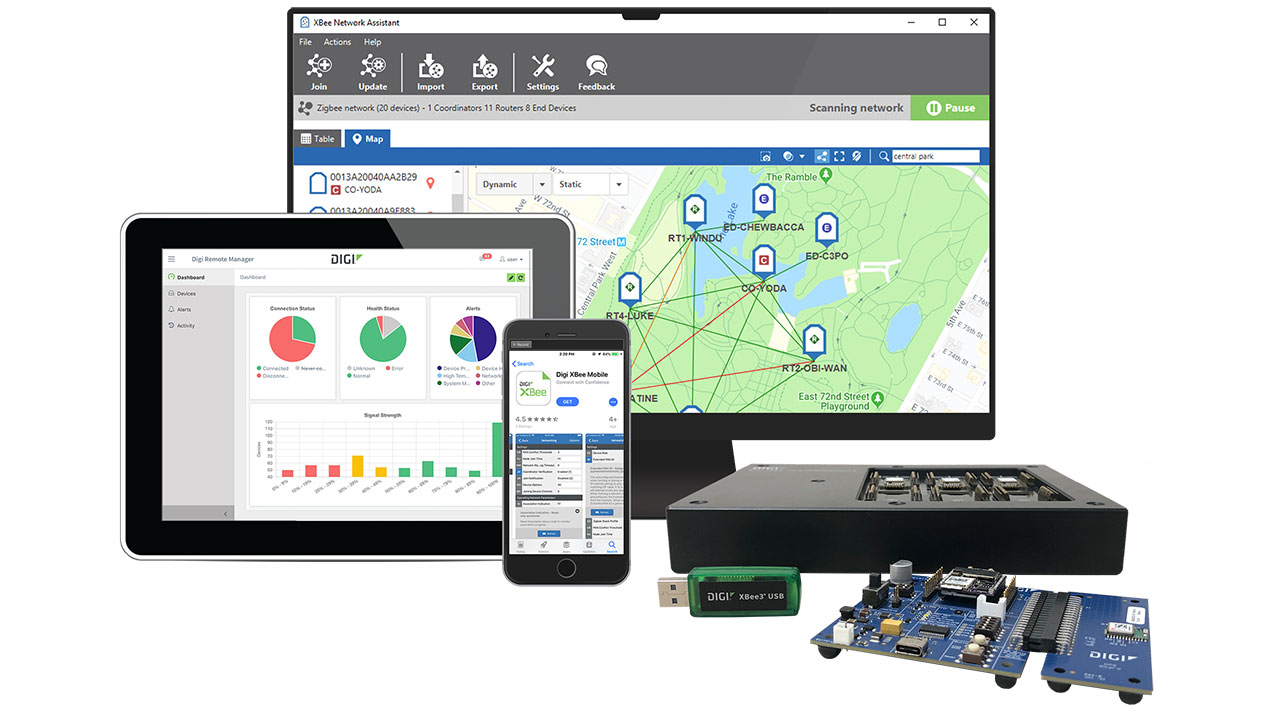 Digi XBee et outils Digi XBee