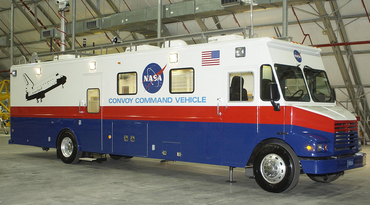 Véhicule de commandement mobile de la NASA