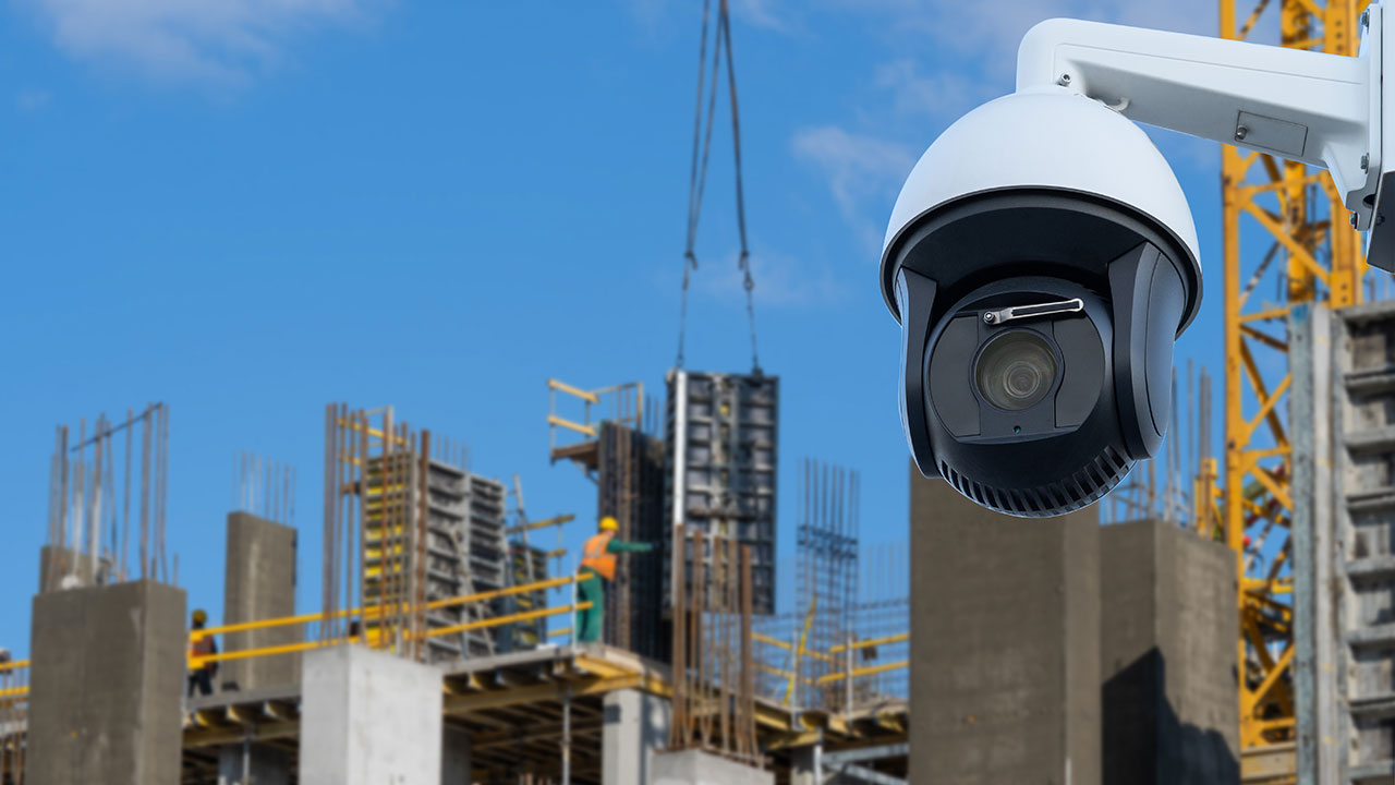 Sécurité du périmètre d'un chantier de construction