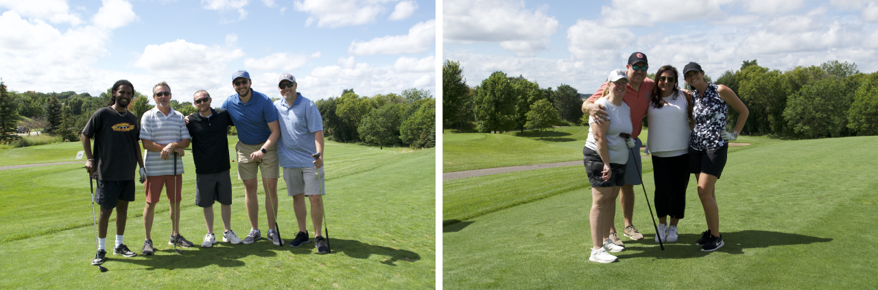 Les équipes de golf de Wormburner