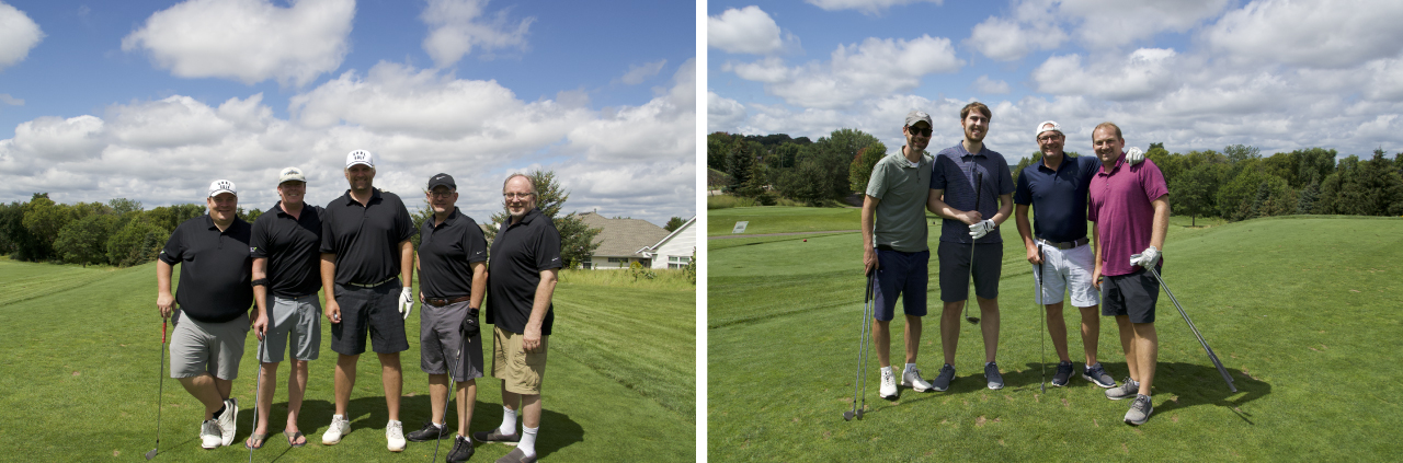 Les équipes de golf de Wormburner