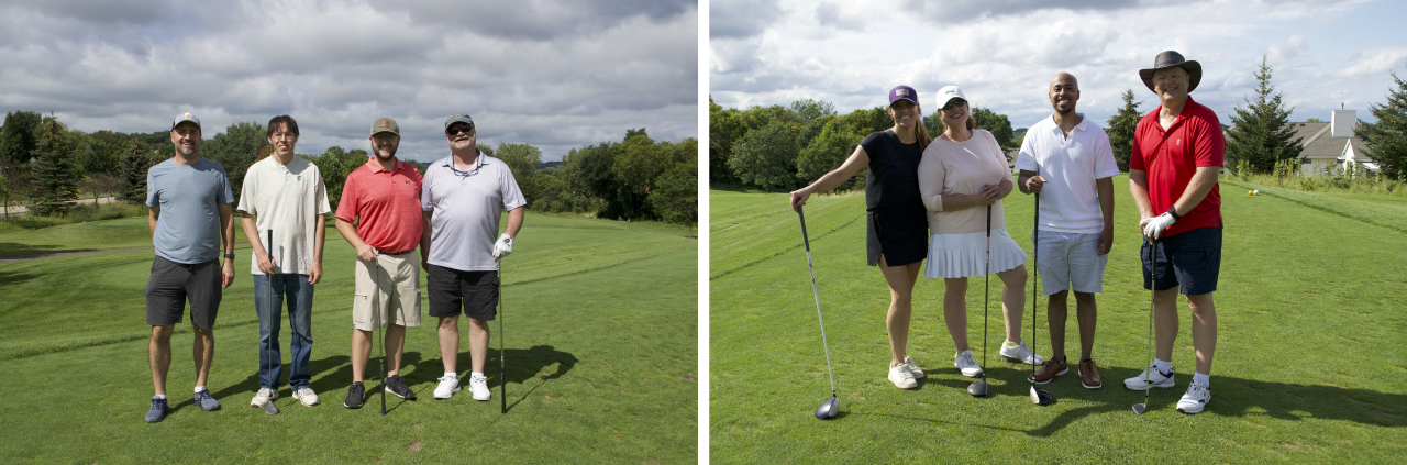 Les équipes de golf de Wormburner