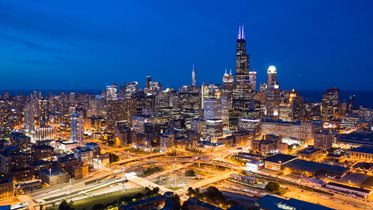 Ligne d'horizon de Chicago