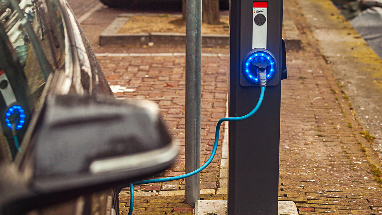 Image de la ville intelligente d'Amsterdam - Chargement des véhicules électriques