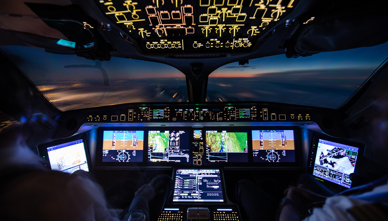 Système de navigation de l'avion