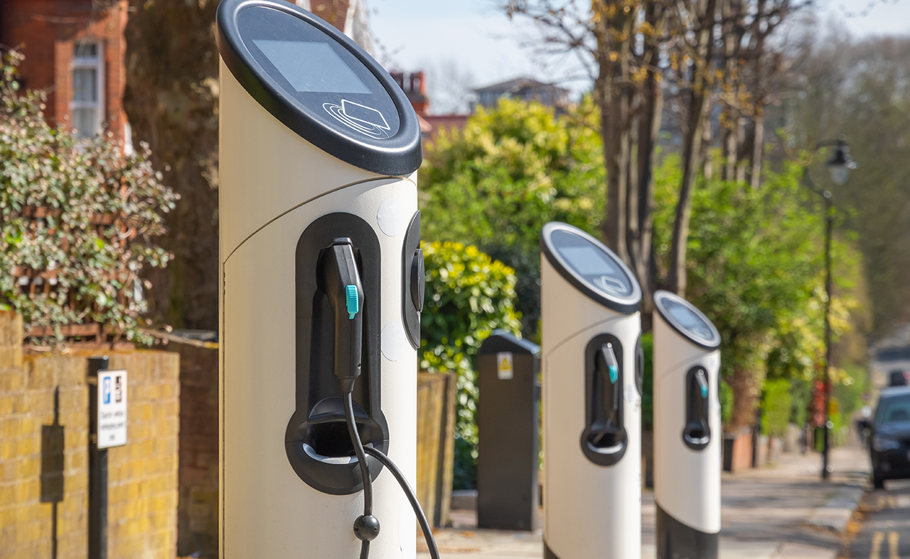 Bornes de recharge pour véhicules électriques