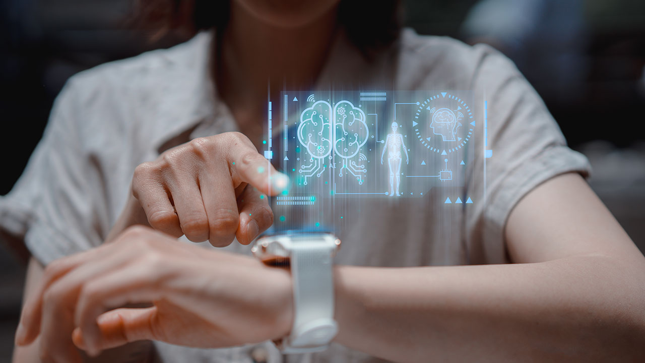 Envoi de données par un dispositif médical portable