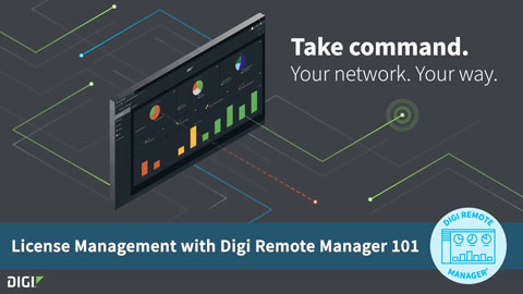 Digi Remote Manager 101 : Gestion des licences