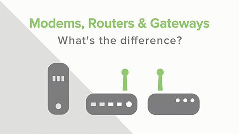 Modems, Routers, Gateways:  What’s the Difference?