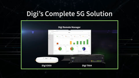 Digi 5G : Solutions complètes pour les entreprises, l'industrie légère et les transports