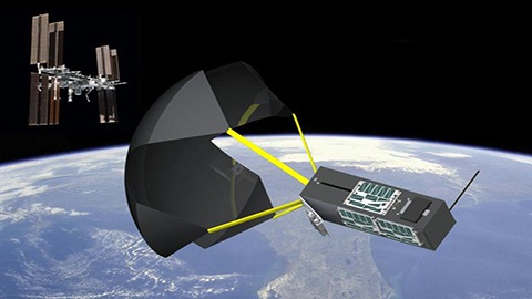 Lancement du satellite Cube avec la radio Digi XBee depuis la station spatiale internationale (ISS)