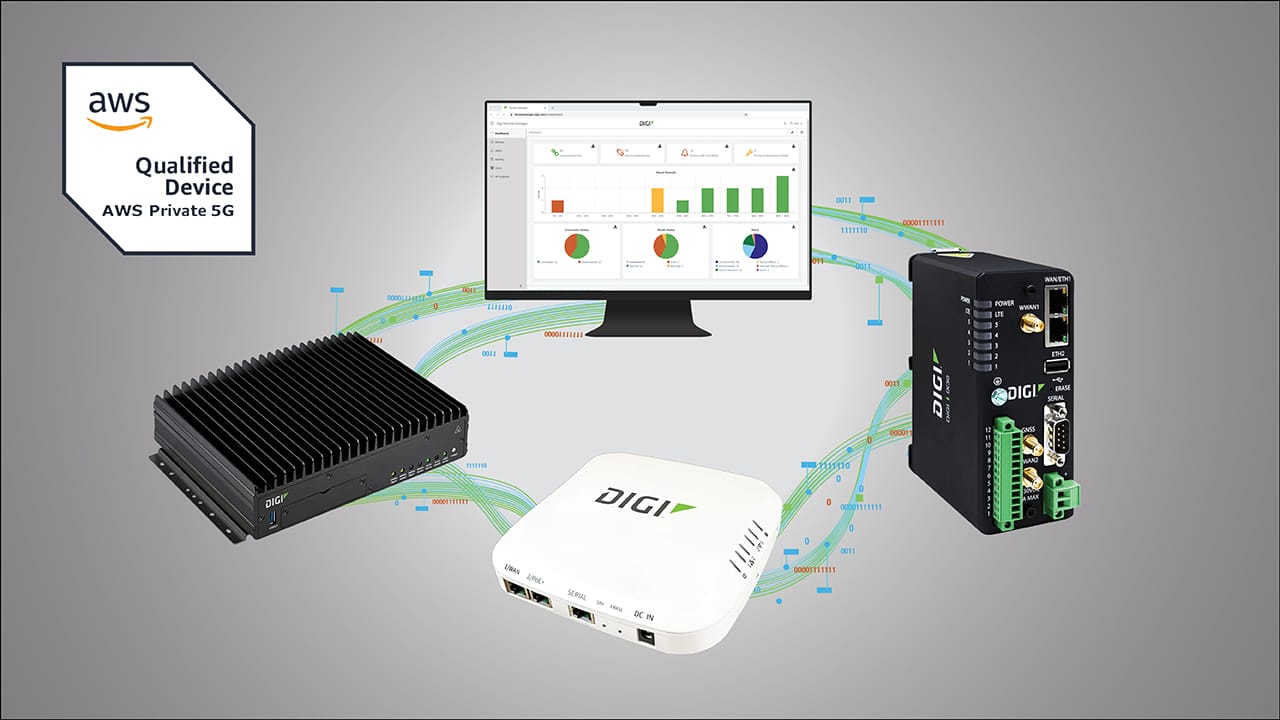 Digi International qualifie des appareils pour AWS Private 5G | Digi ...