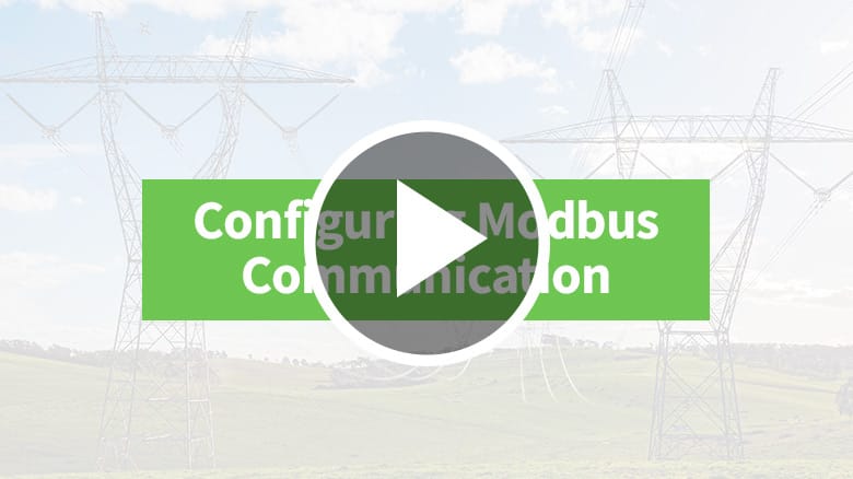 Comment configurer la communication Modbus