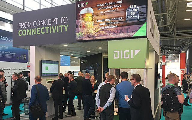 Embedded World 2019: Innovation, Give-Aways and Refreshments in the Digi International Booth