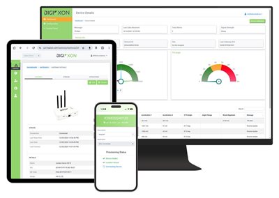 Plateforme Digi X-ON IoT pour le réseau LoRaWAN