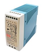 Alimentation, montage DIN ; Sortie : 40 W, 24 VDC 1,7 A ; Entrée : 85~264 VAC