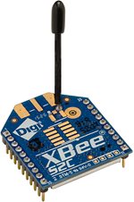 Module XBee S2C DigiMesh 2.4 à trou traversant avec antenne filaire 